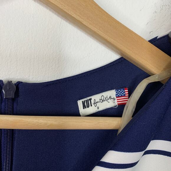 Kut From The Kloth Midi Sheath Dress Sleeveless 2 - Picture 2 of 5